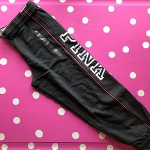 Vs pink joggers large